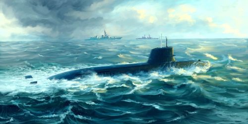 Trumpeter Japanese Soryu Class Attack Submarine 1:144 (05911)
