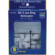 Trumpeter Sikorsky SH-3H Sea King Helicopter 1:350 (06214)