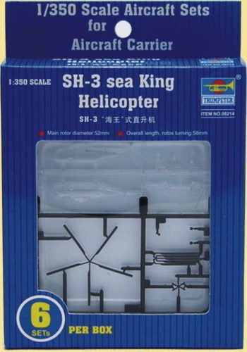 Trumpeter Sikorsky SH-3H Sea King Helicopter 1:350 (06214)