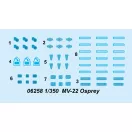 Trumpeter MV-22 Osprey V/STOL tiltrotar aircraft 1:350 (06258)