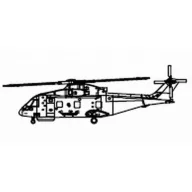 Trumpeter EH-101 (3 aircraft) 1:350 (06265)