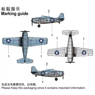 Trumpeter F4F-4 WILDCAT 1:350 (06402)