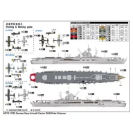   Trumpeter German Navy Aircraft Carrier DKM Peter Strasser 1:700 (06710)
