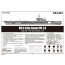 Trumpeter USS Kitty Hawk CV-63 1:700 (06714)
