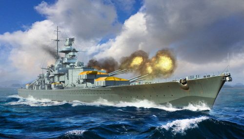 Trumpeter German Gneisenau Battleship 1:700 (06736)