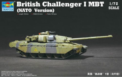 Trumpeter British Challenger I MBT (Nato version) 1:72 (07106)