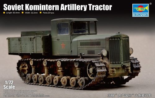 Trumpeter Soviet Komintern Artillery Tractor 1:72 (07120)