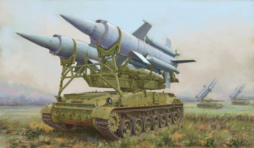 Trumpeter Soviet 2K11A TEL w/9M8M Missile Krug-a(SA-4 Ganef) 1:72 (07178)