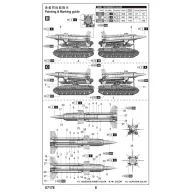   Trumpeter Soviet 2K11A TEL w/9M8M Missile Krug-a(SA-4 Ganef) 1:72 (07178)