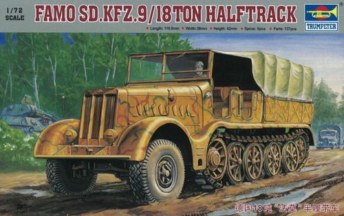 Trumpeter Sd.Kfz. 9 Famo 18 t Zugkraftwagen 1:72 (07203)
