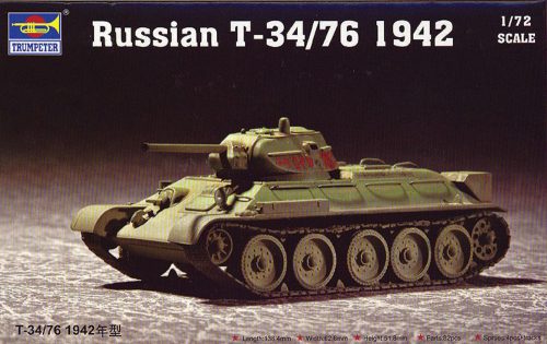 Trumpeter Russian T-34/76 Model 1942 1:72 (07206)