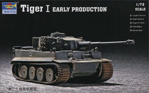 Trumpeter Tiger 1 Tank (Early) 1:72 (07242)
