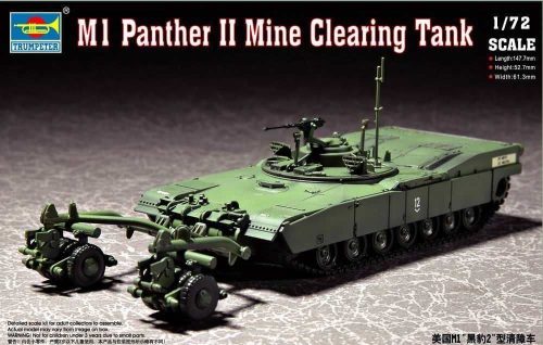 Trumpeter M1 Panther II Mine clearing Tank 1:72 (07280)