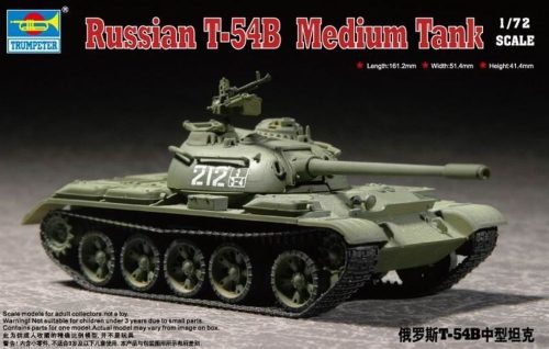 Trumpeter Russian T-54B  Medium Tank 1:72 (07281)