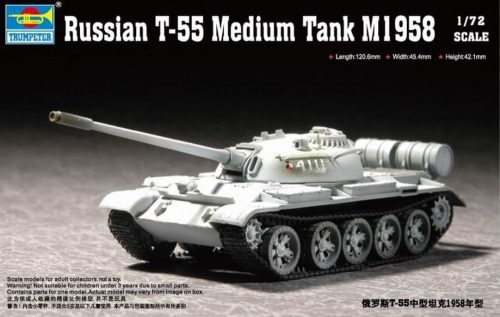 Trumpeter Russian T-55 Medium Tank M1958 1:72 (07282)