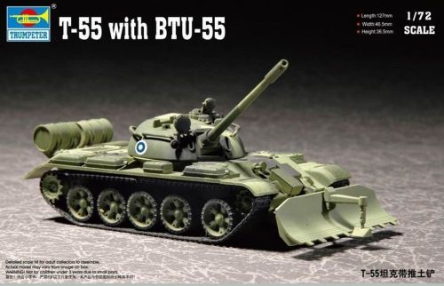Trumpeter T-55 with BTU-55 1:72 (07284)