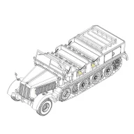 Trumpeter Sd.Kfz.8 Schwerer Zugkraftwagen 12t 1:72 (07403)