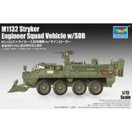   Trumpeter [M1132 Stryker Engineer Squad Vehicle w/LWMR-Mine Roller/SOB] 1:72 (07426)