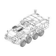 Trumpeter M1133 Stryker MEV 1:72 (07428)