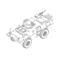   Trumpeter M706 Commando Armored Car Product Improved 1:72 (07440)
