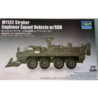   Trumpeter M1132 Stryker Engineer Squad Vehicle w/SOB 1:72 (07456)