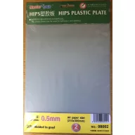   Master Tools HIPS 0,5mm plastic sheet(210mmx300mmx2pc  (08002)