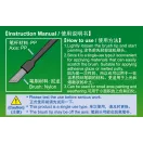 Master Tools Disposable Mini Diagonal Brush, 10 pcs  (08019)