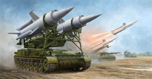 Trumpeter Soviet 2K11A TEL w/9M8M MissileKrug-a (SA-4 Ganef) 1:35 (09523)