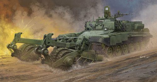 Trumpeter Russian Armored Mine-Clearing Vehicle BMR-3 1:35 (09552)