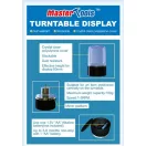 Master Tools Turntable Display Case 84x130 mm  (09831)