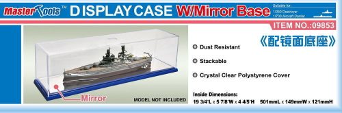 Master Tools Display Case w/Mirror Base 501x149x121mm WxL  (09853)