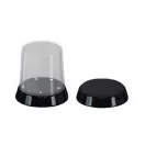 Master Tools Round Flat top Display Case + LED 84 x 115 mm (09862)