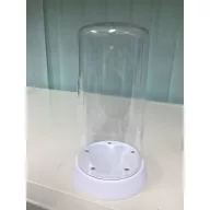 Master Tools Round Display Case + LED 84 x 185 mm (09863)