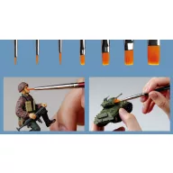   Master Tools Modelling Brush Set (Point-00,-01,-02, Flat-01, -03, -05, -08) (09900)