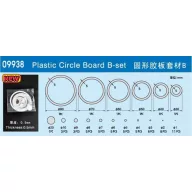 Master Tools Plastic Circle Board B-set  (09938)