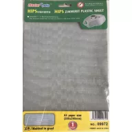   Master Tools HIPS Zimmerit Plastic Sheet, Molded in gray 1:35 (09972)