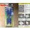 Master Tools Holding/Guide pin for silicone mould-L (Blue)  (09982)