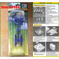   Master Tools Holding/Guide pin for silicone mould-S (Blue)  (09984)