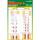 Master Tools Masking tape 20mm, 30mm (09998)