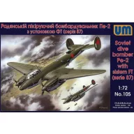 Unimodels Dive Bomber Pe-2 with FT (87 series) 1:72 (UM105)