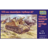 Unimodels M7 105mm howizter motor carriage 1:72 (UM213)