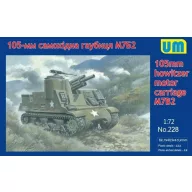 Unimodels M7B2 105mm Howitzer Motor Carriage 1:72 (UM228)
