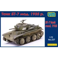 Unimodels BT-7 tank mod.1935 1:72 (UM237)