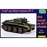 Unimodels SPG based on the BT-7 chassis 1:72 (UM247)