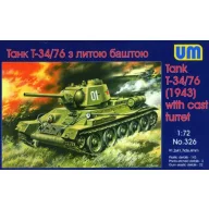 Unimodels T-34/76 (1943) 1:72 (UM326)