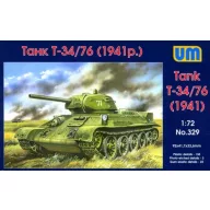 Unimodels Tank T-34/76 (1941) 1:72 (UM329)