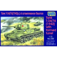   Unimodels Tank T-34/76 (1942) with formed turret 1:72 (UM330)