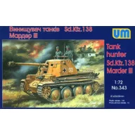 Unimodels Sd. Kfz. 138 Marder III 1:72 (UM343)
