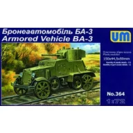 Unimodels Armored Vehicle BA-3ZD Soviet 1:72 (UM364)