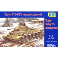 Unimodels T34/76-E screened tank 1:72 (UM368)